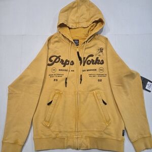PRPS Yellow Graphic Hoodie